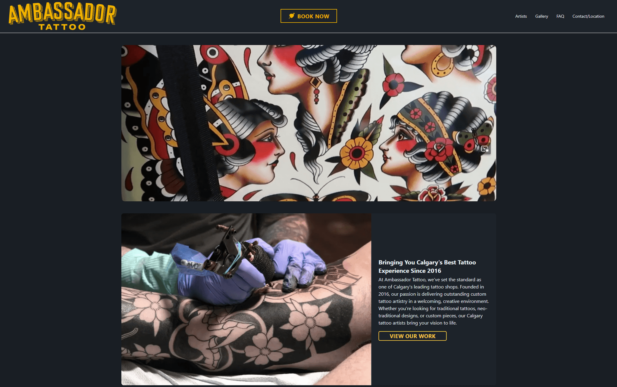 Ambassador Tattoo project preview