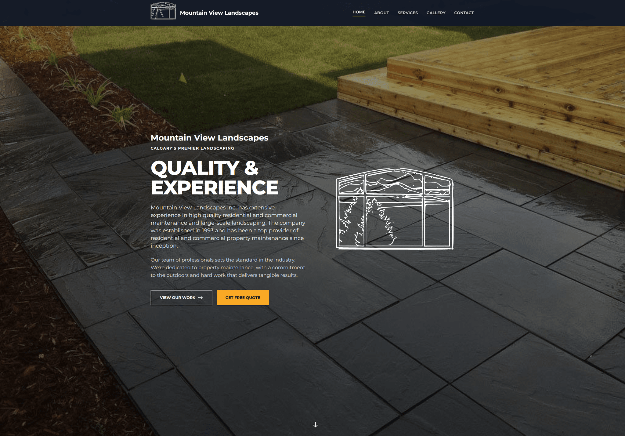 Mountain View Landscapes project preview